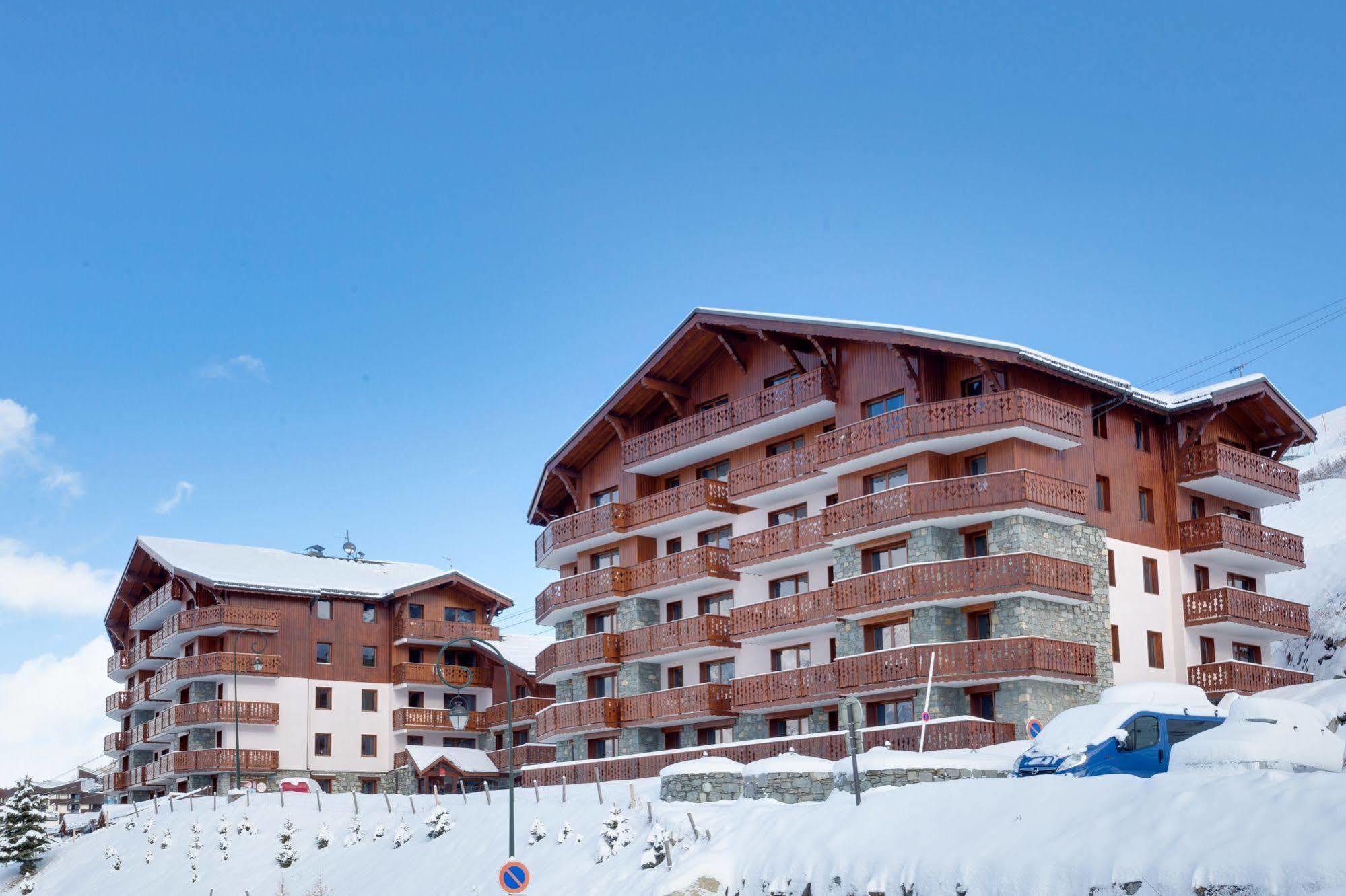 Residence Chalet De L'Adonis Saint-Martin-de-Belleville Eksteriør billede