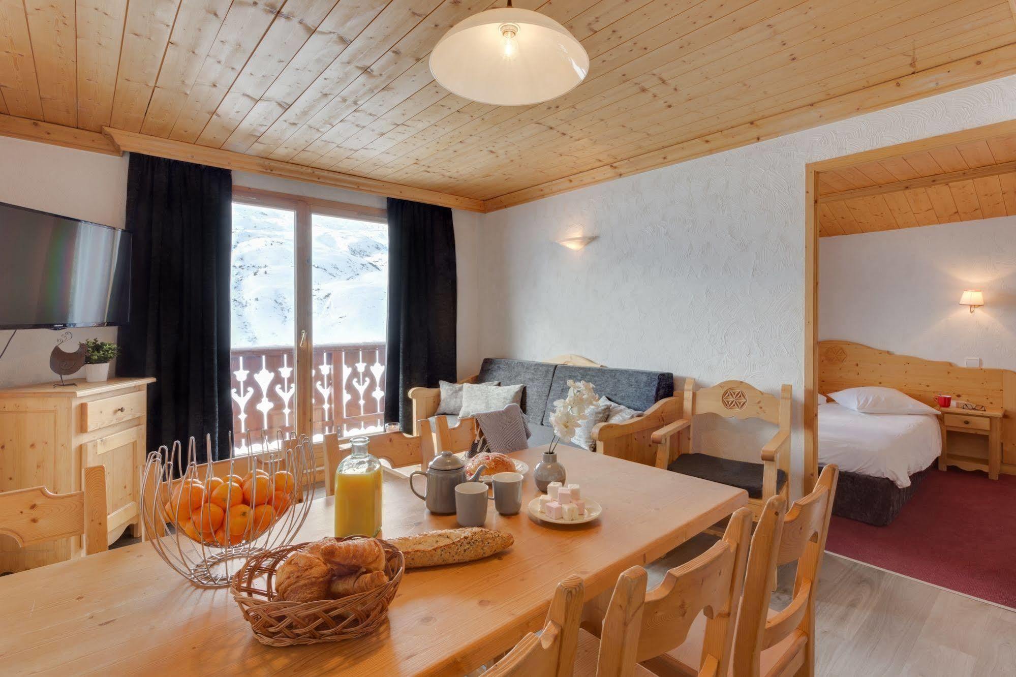 Residence Chalet De L'Adonis Saint-Martin-de-Belleville Eksteriør billede